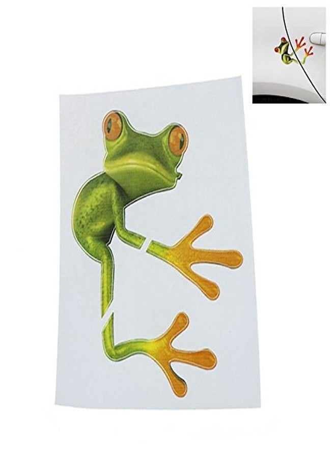 Futaba 3D Frog Hug Funny Car Sticker - Image 4